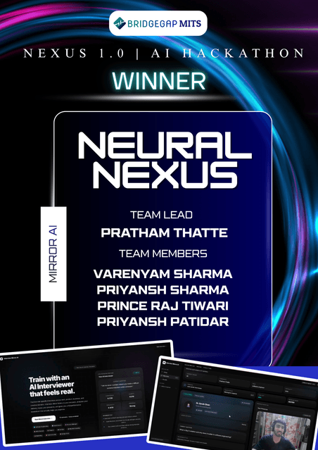 Nexus hackathon — prototype submission qualifiers